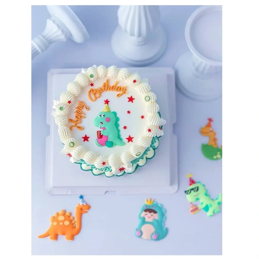 ❌ Dinosaur Themed Cake Topper Set- NEW!